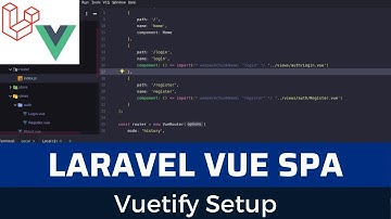 Laravel Vue SPA Issue Tracker part3: vuetify setup