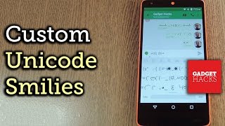 Get Custom Unicode Smilies for the Google Keyboard - Android [How-To] screenshot 4