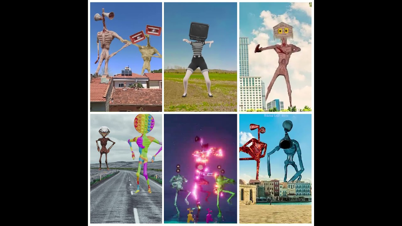 Siren Head mix combo coffln Dance Song Meme (COVER) 🎵