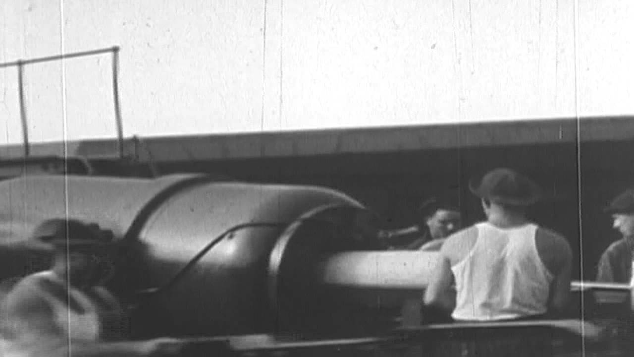 West Coast Artillery Post - 10-inch Gun Firing