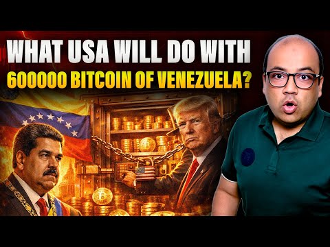 What USA Will Do With 600000 Bitcoin Of Venezuela?