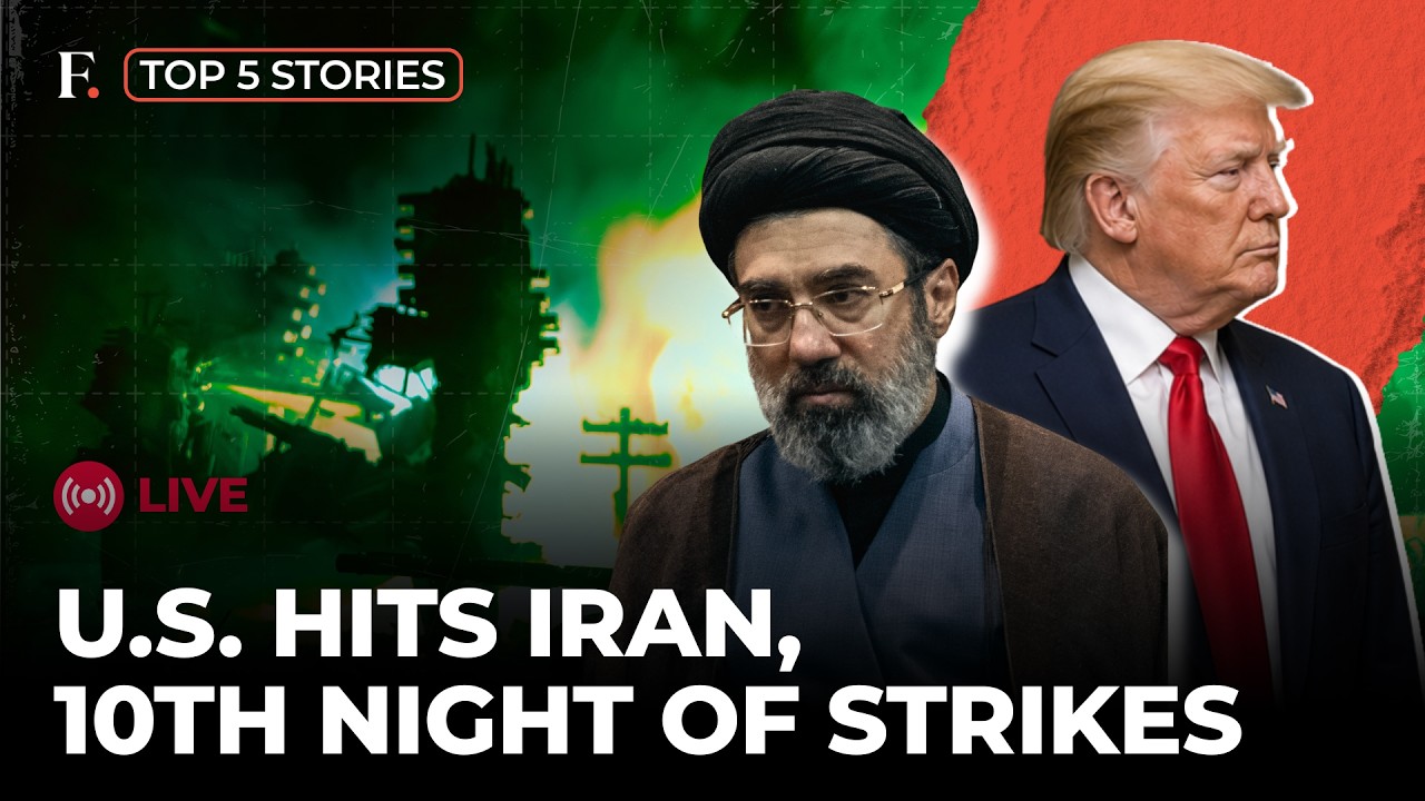 US Iran War LIVE: Trump says 'Not Finished' With Iran | Iran Targets US Military Base in Jordan thumbnail