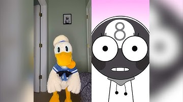 Donald Ducc REACTS To SPRUNKI TikToks! 95 (DO NOT BE SCARED CHALLENGE)