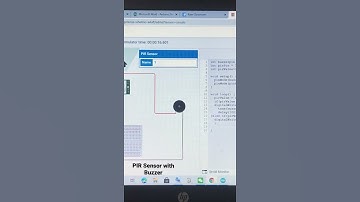PIR Sensor with Buzzer and Arduino Uno
