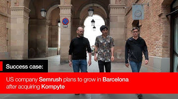 US company Semrush plans to grow in Barcelona after acquiring Kompyte