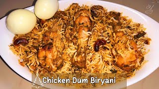 Chicken Dum Biryani - How to Make Chicken Dum Biryani - Easy Chicken Dum Biryani Recipe