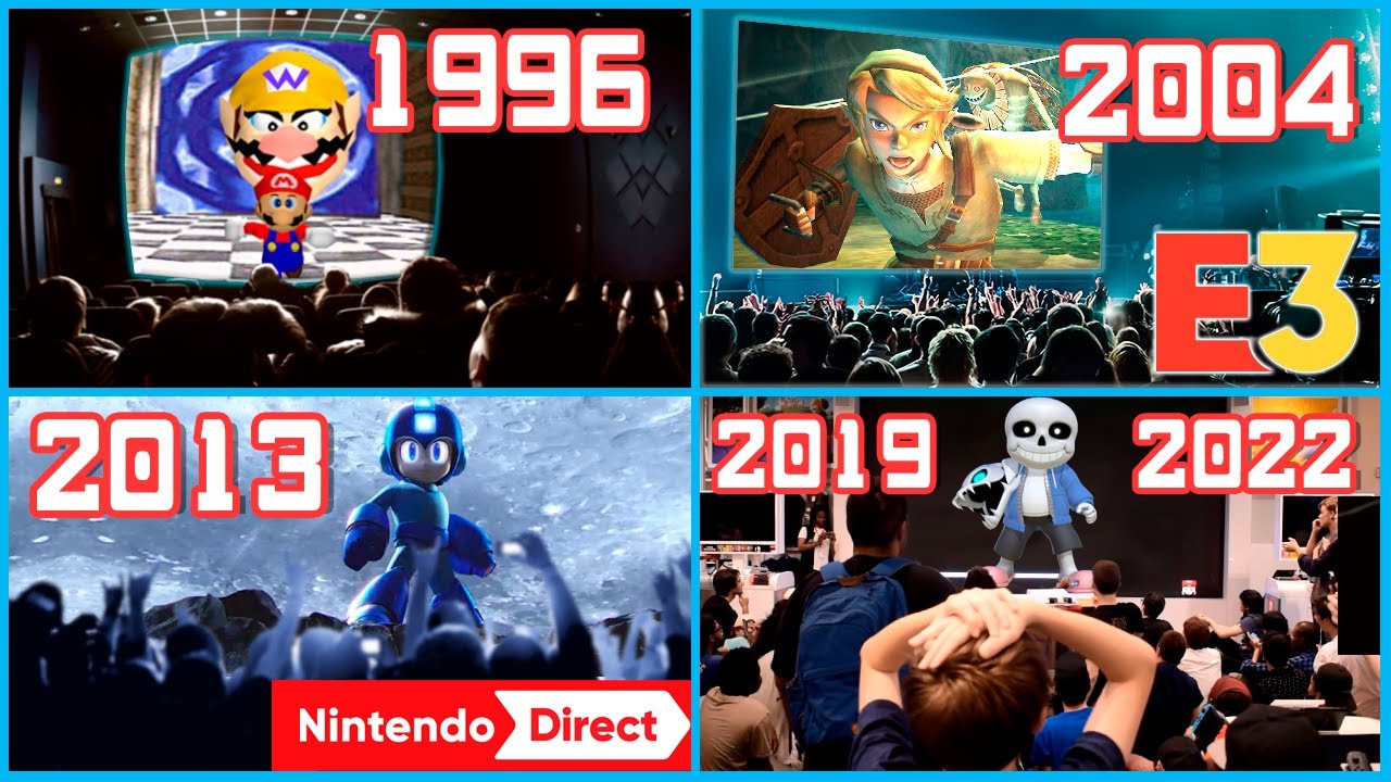 La EVOLUCIÓN de los REACTION a los Nintendo Direct y E3 de Nintendo | N Deluxe