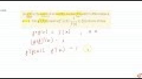 IIT JEE LIMITS AND DERIVATIVES Let `g(x)`  be the inverse of an invertible function `f(x)`  which...