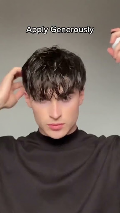 Wavy Fringe Hairstyle Using Slick Gorilla Hair Products #hairtutorial