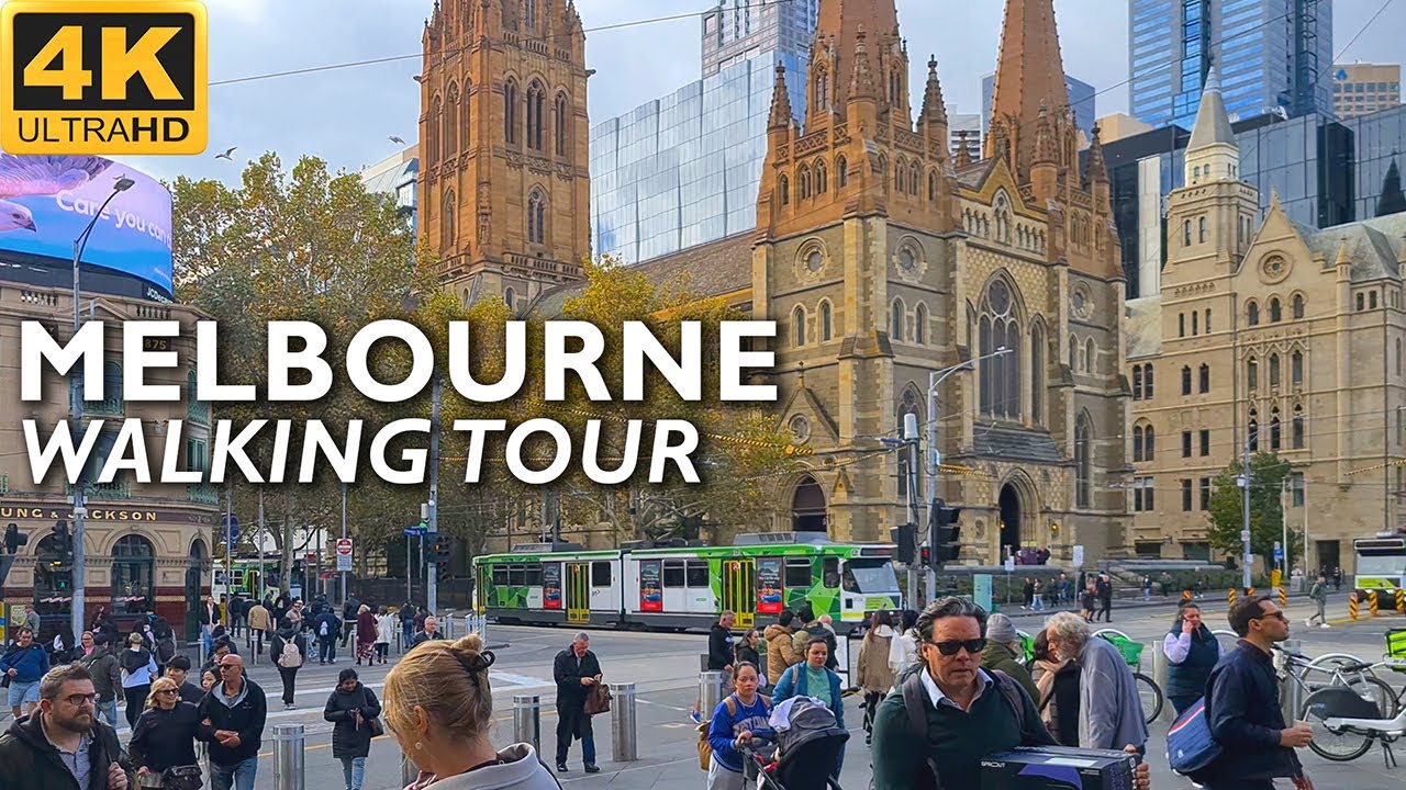 Melbourne Australia City Walking Tour - From Flinders Street Station to ...