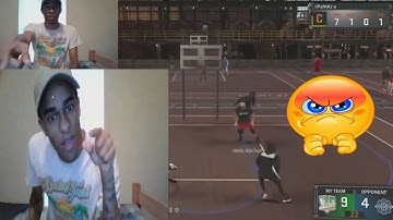 NBA 2K17 OFFICIALLY BROKEN & PASS BOUNCES OFF THE BACK OF THE BACKBOARD GOES IN!!