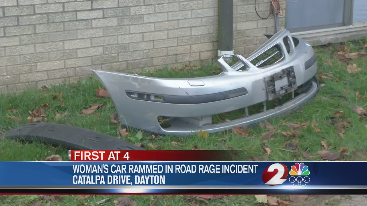 Woman's car rammed in road rage incident - YouTube