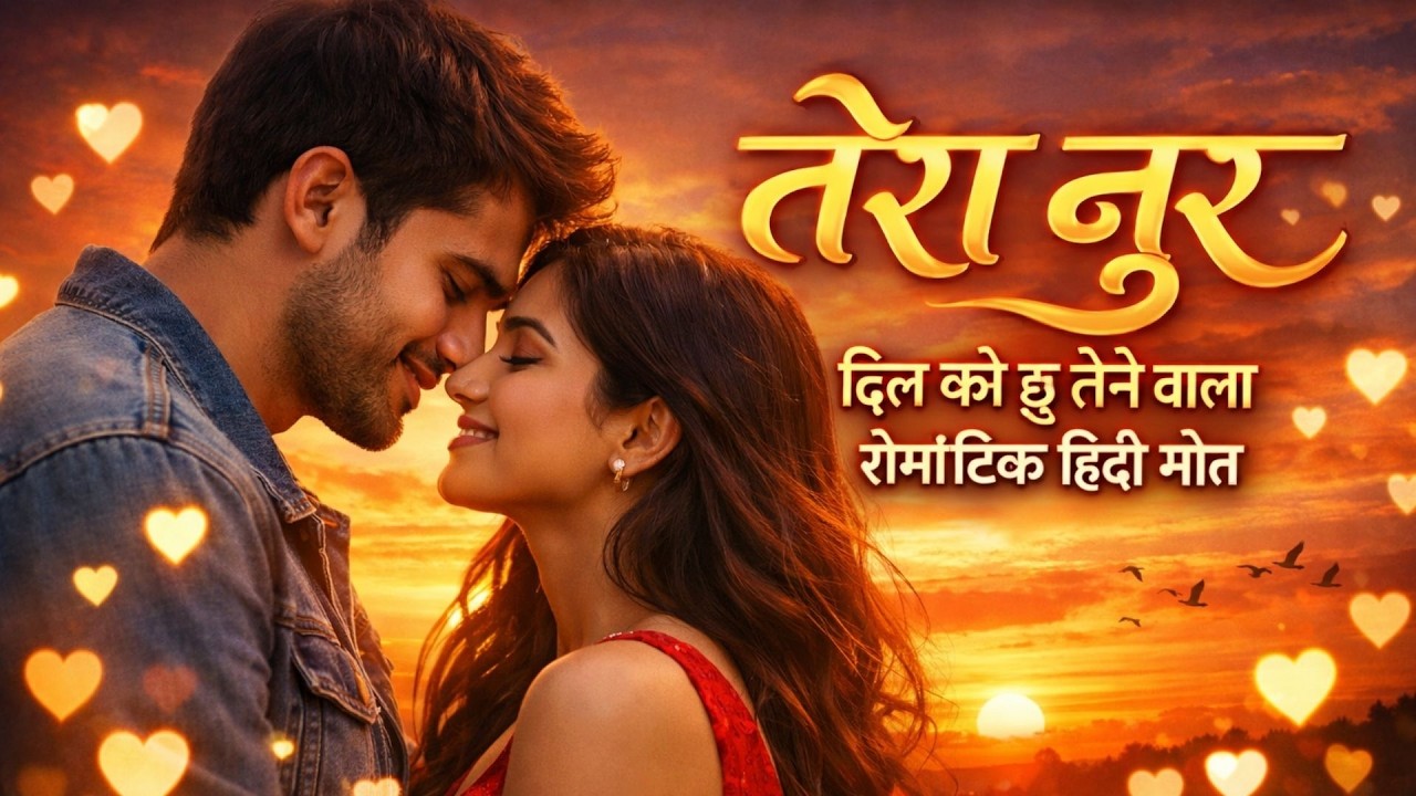तेरा नूर – दिल को छू लेने वाला रोमांटिक हिंदी गीत || Bollywood song, Hindi romantic song
