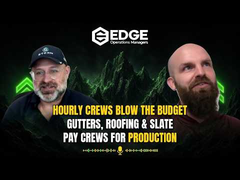 Paying Roofing Crews for Production | Aleks Krylov, Stern Gutters