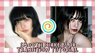 SHAKE BLUR TRANSITION FUNIMATE TUTORIAL | SMOOTH TRANSITION TUTORIAL #subscribe