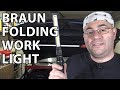 Tool Review: Braun 390 Lumen Folding LED Worklight