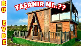 Bu Evde Yaşar Miydin? Tiny House Mu Ahşap Ev Mi? Ağaç Ev Turu Ve Fiyatı 85 M² Wood House