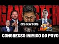 O Congresso inimigo do Povo Alcolumbre vera Messias e diminui pena para Marginal Esses são os Ratos 