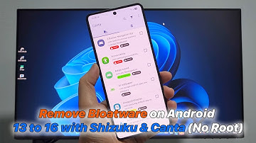 Remove Bloatware on Android 13 to 16 with Shizuku & Canta (No Root)
