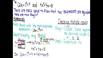 3.1.1 Equivalent Expressions