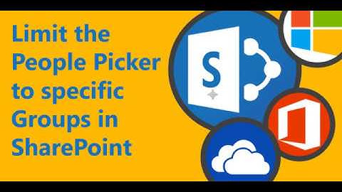 #Microsoft365 Day 233: Limit the people you can pick from in a Person or Group Picker in #SharePoint