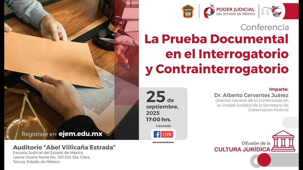 La Prueba Documental en el Interrogatorio y Contrainterrogatorio