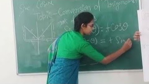 Micro teaching -ILLUSTRATING WITH EXAMPLE/Trigonometry/conversation of trigonometric functions.