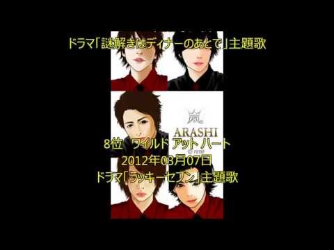 嵐のシングル売上ランキング！