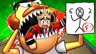 ROBLOX DRAW OR GET EATEN (Extreme)...
