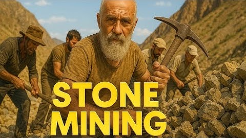 The Real Life of Stone Miner 😍