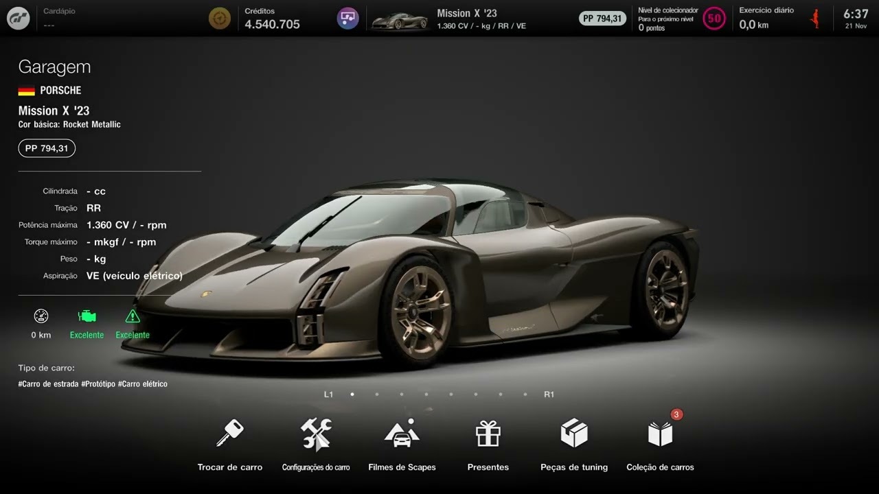 GT7 - Update 1.54 - Buying the Porsche Mission X ´23 | Price