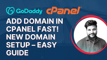How to Create Domain in cPanel | Step-by-Step Guide 2025 (GoDaddy to cPanel Tutorial in Hindi | HTI