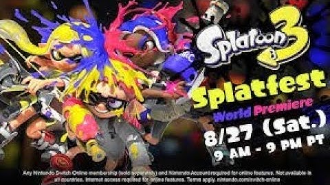 Splatoon 3 Splatfest World Premiere Demo (Tutorial & Customization)