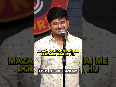 Ladikyon ka swaag to hai |Standup comedy by Rajjat #funny  #comedy #standupcomdey #comedyshorts