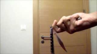 Balisong Tricks - Basic Horizontal