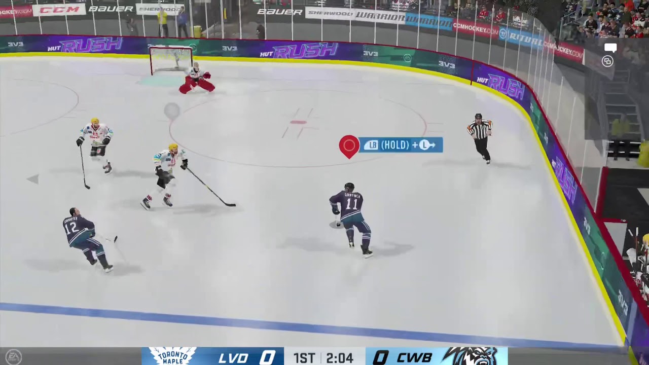 NHL hut rush