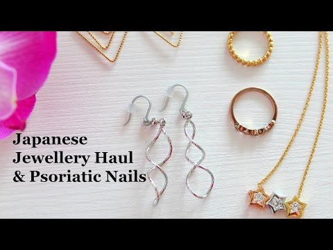 Japanese Jewellery Haul & Psoriatic Nails