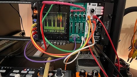Baywolfmusic - Modular WIP - Featuring Disting MK4 - Vocoder C6 Algorithm