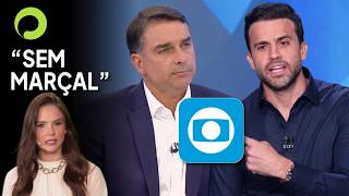 FLÁVIO SE PREPARA PARA DEBATE DA GLOBO SEM PABLO MARÇAL
