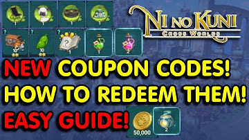NEW CODES & How to Redeem Coupon Codes | Ni no Kuni: Cross Worlds | Also PC Players! Easy Guide!