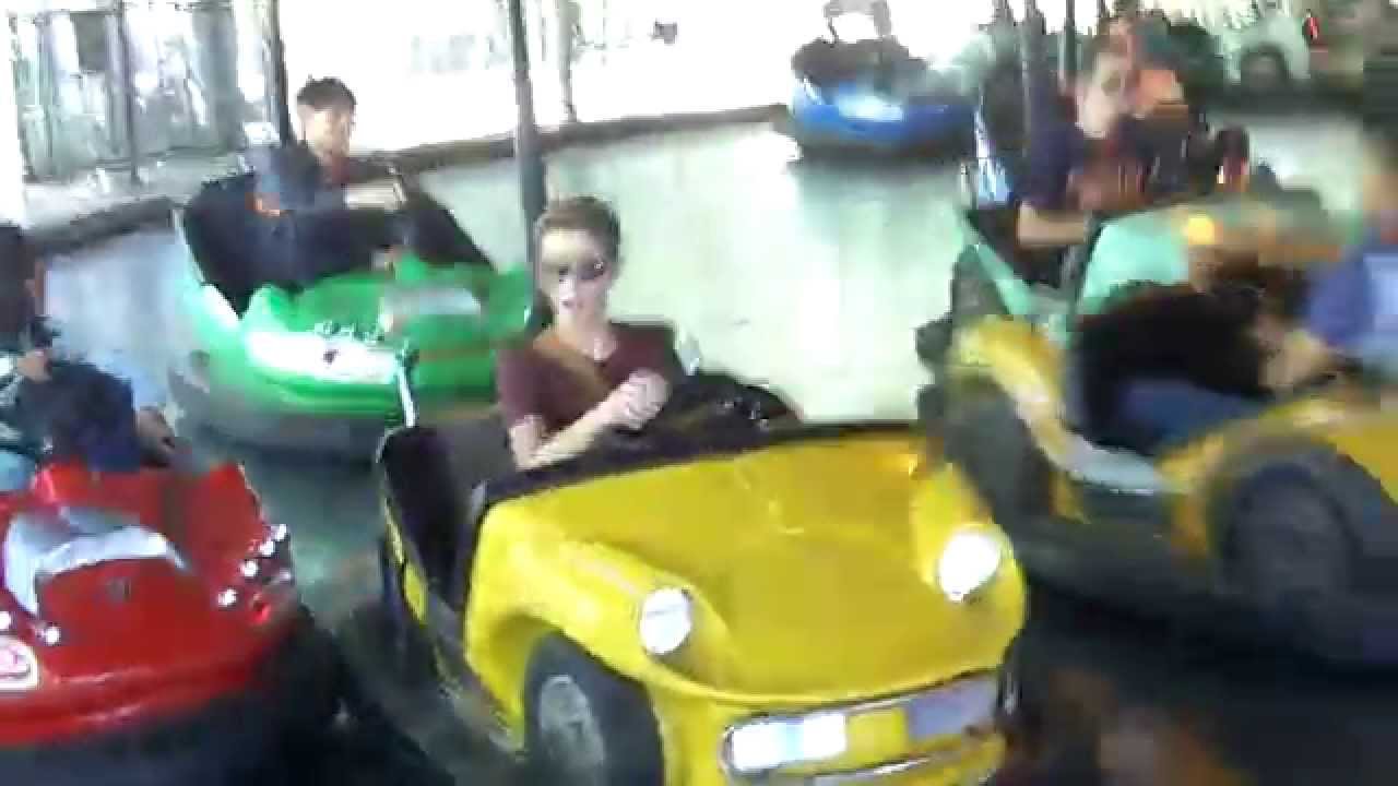 Bumper Cars at Magic Mountain YouTube
