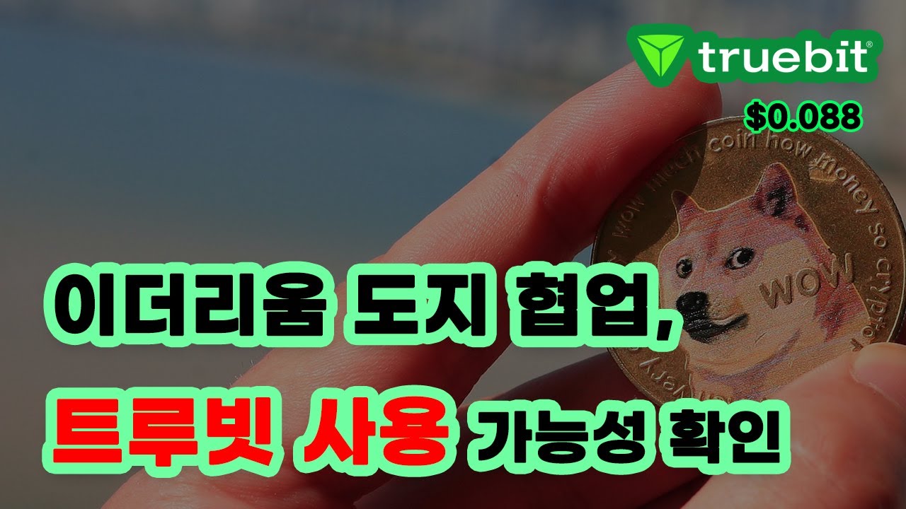 이더리움 도지 협업, 트루빗 사용될 것 #truebit #eth #dogecoin - YouTube