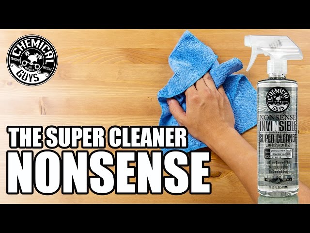 Chemical Guys - Achieve the deepest level of clean for your interior with  Nonsense All Purpose Cleaner! Nonsense is the invisible, colorless and  odorless all-purpose super cleaner that removes dirt and stains