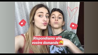 Io e Leo rispondiamo alle vostre domande🌸 ||Rebecca💋||