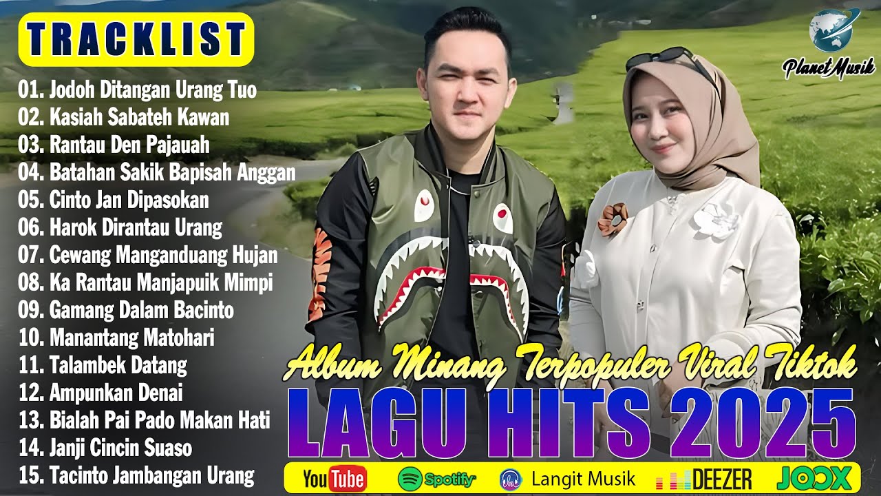 Lagu Minang Terbaru 2025 Full Album Pop Minang ~ Pop Minang Terpopuler Paling Menyentuh Hati