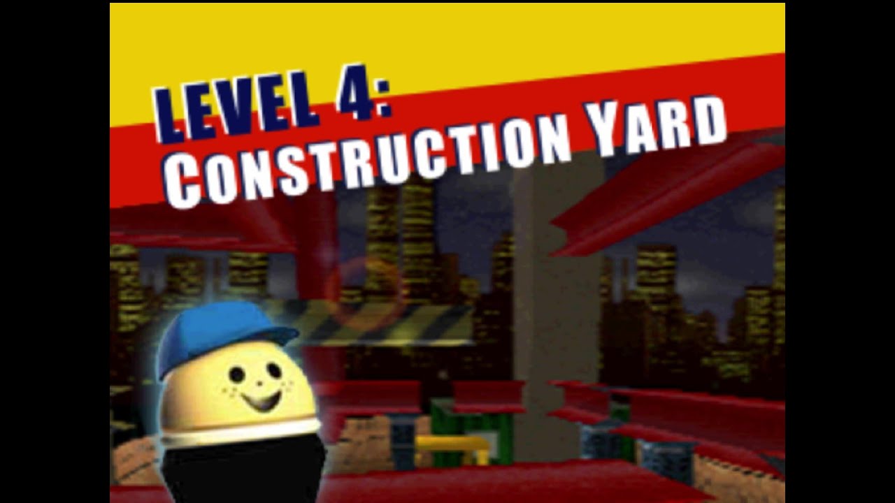[PS1]Toy Story 2: Buzz Lightyear to the Rescue - Level 4 : Construction Yard
