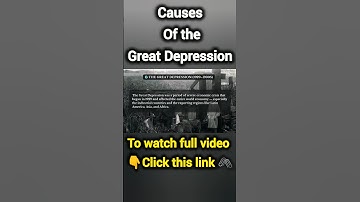 Class 10 History: The Great Depression Causes and Effects Explained | #class10 #greatdepression |