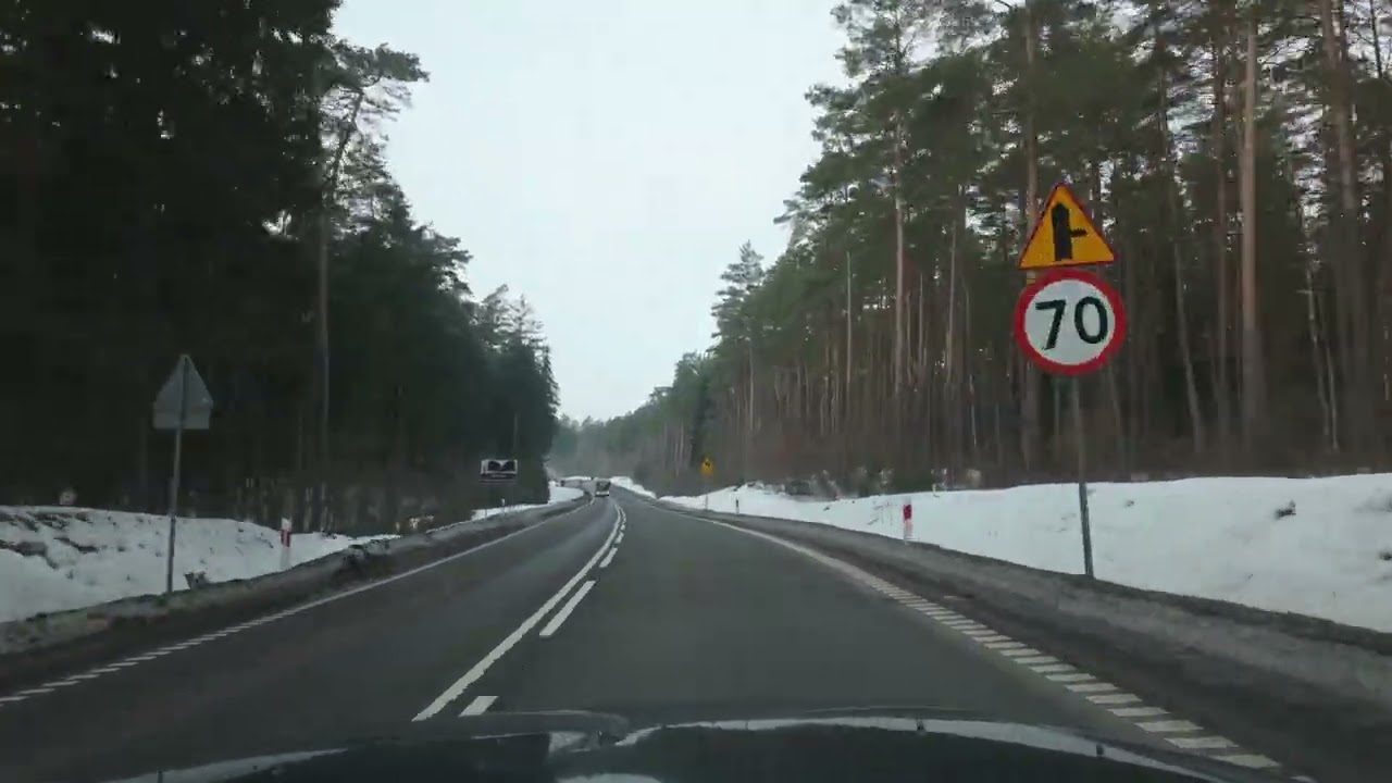 Trasa Pasym - Olsztyn. 4K