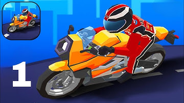 Bike Race Master: Bike Racing - Gameplay Walkthrough Part 1 Tutorial Level 1 (iOS, Android)