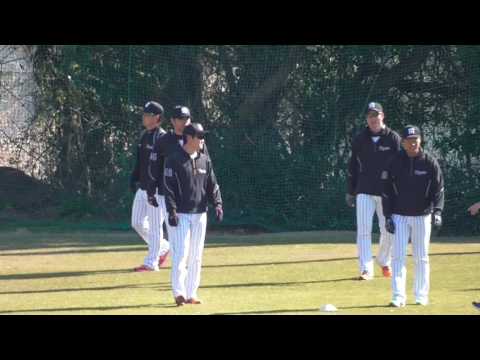 【プロ野球】2017.2.11  阪神　2017　安芸春季キャンプ　投手陣　『アップ』